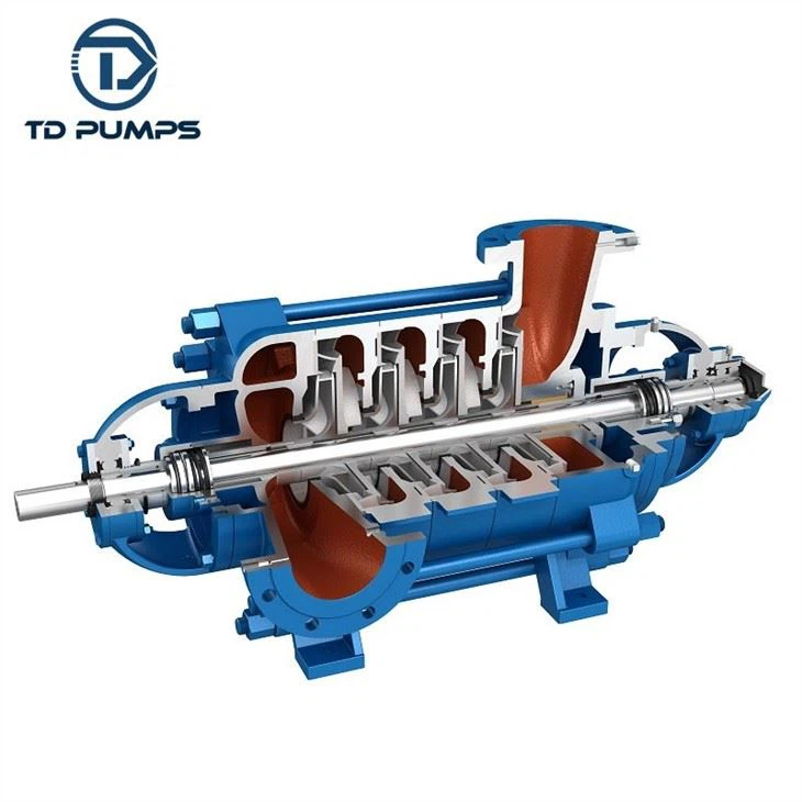 Anti-separtion Chemical Engineering Metallurgy Power Plant Multistage Water Pump For Building Materials